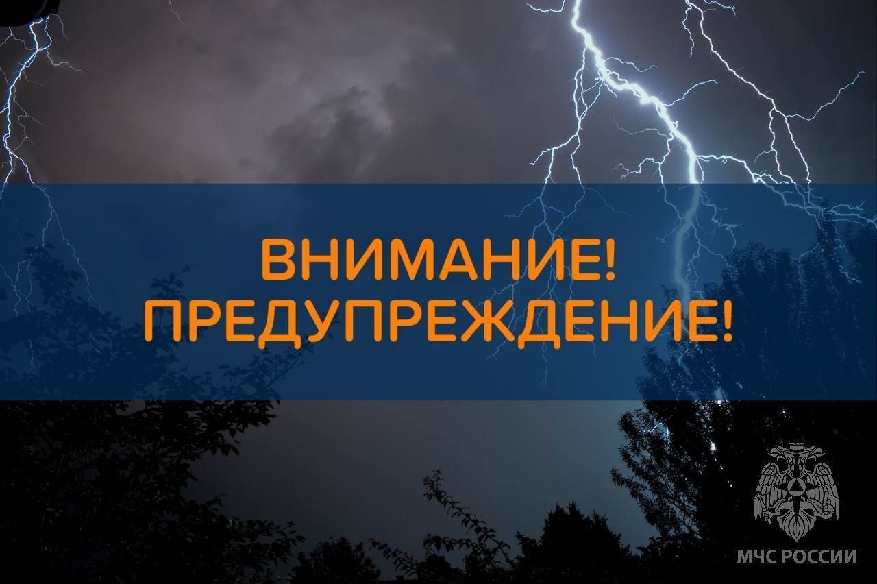 4 июня в Марий Эл ожидается гроза с сильным ветром - ГТРК Марий Эл  03.06.2024