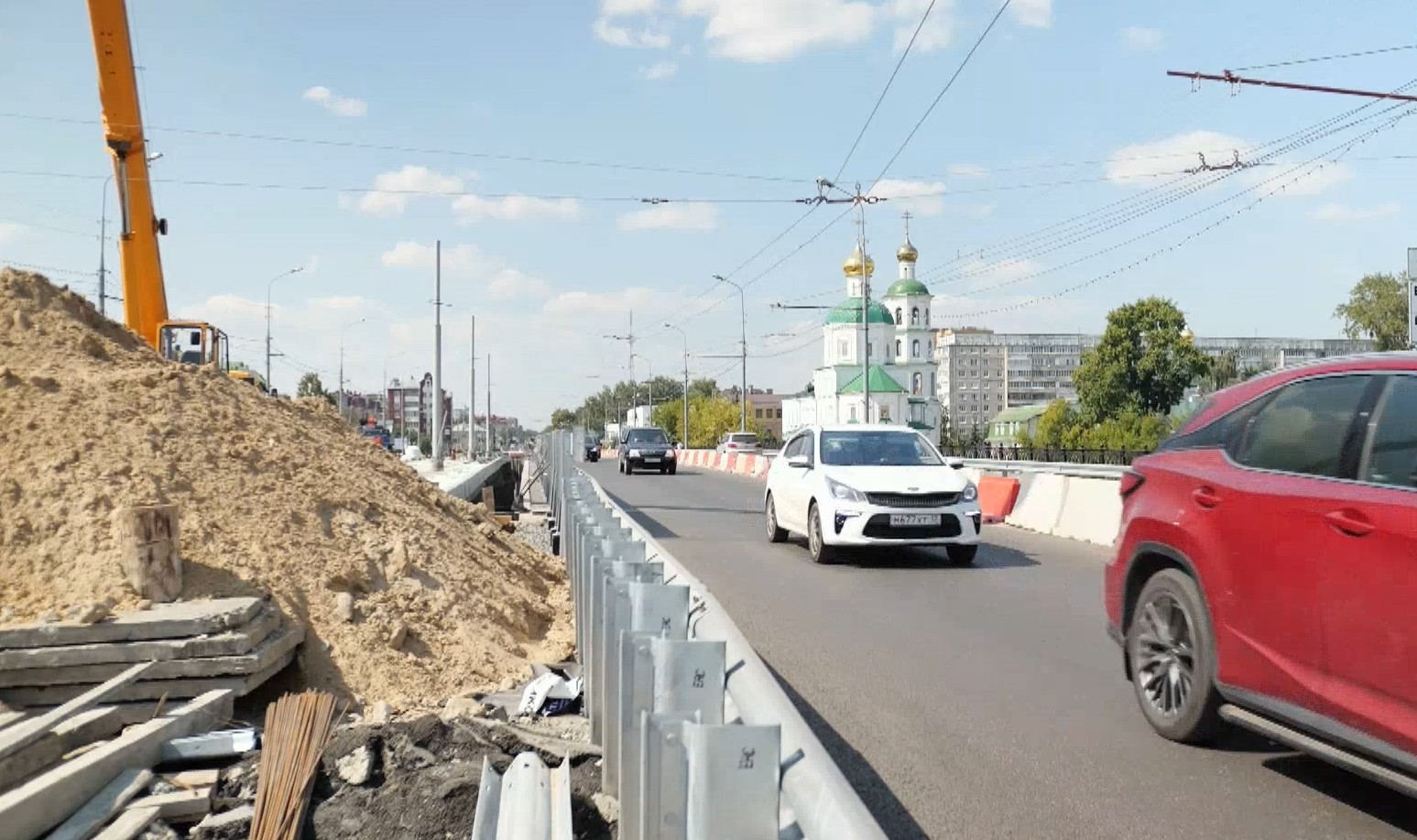 По нечётной стороне Вознесенского моста в Йошкар-Оле закроют движение до 24  августа - ГТРК