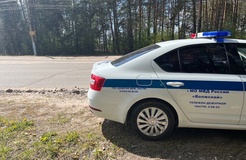 15-летний подросток на питбайке задержан автоинспекторами в посёлке Приволжском
