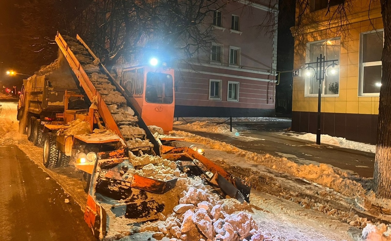 7800 кубометров снега вывезли с улиц Йошкар-Олы с начала сезона