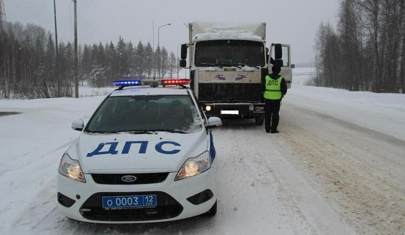  В Горномарийском районе временно ограничено движение грузового и общественного транспорта