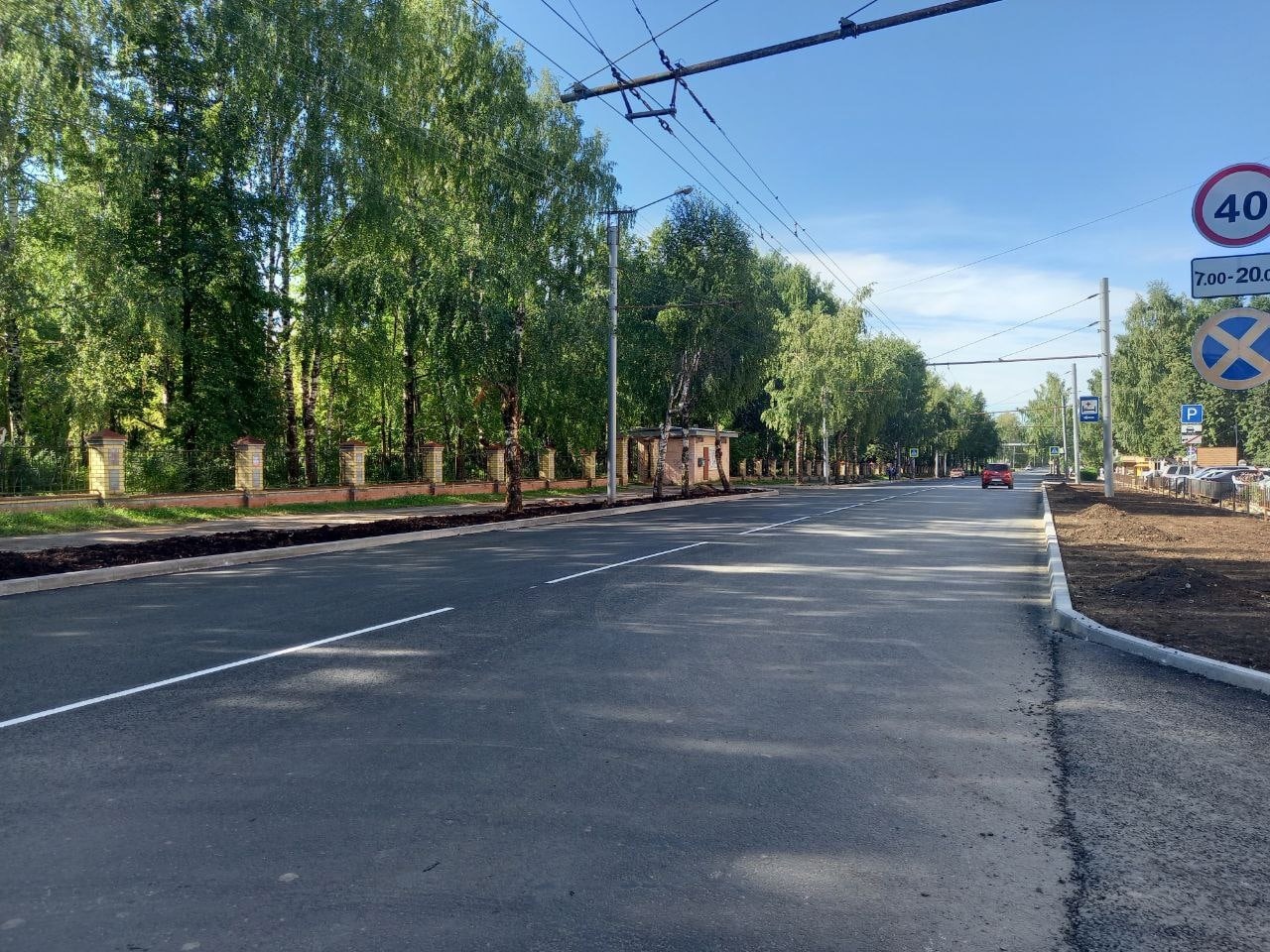 В Йошкар-Оле завершается ремонт улицы Карла Либкнехта