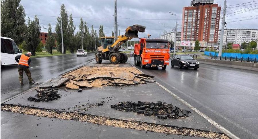 В Йошкар-Оле начался ремонт Центрального моста