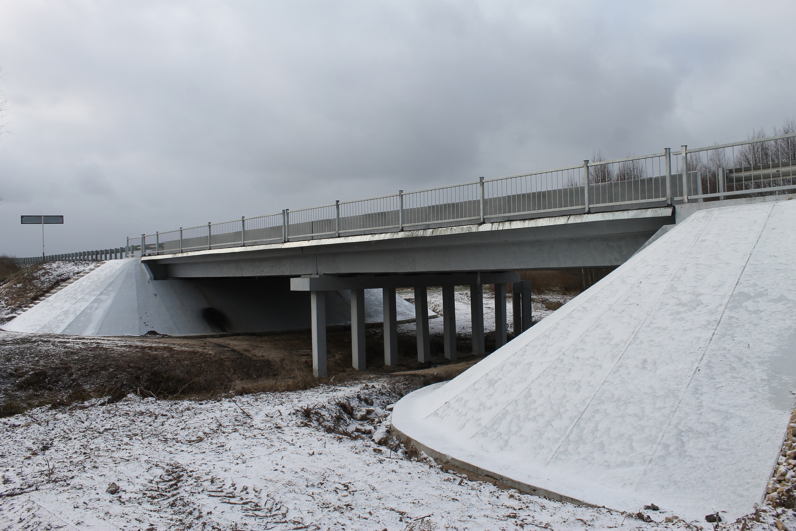 В Волжском районе отремонтирован мост через реку Пижанку 