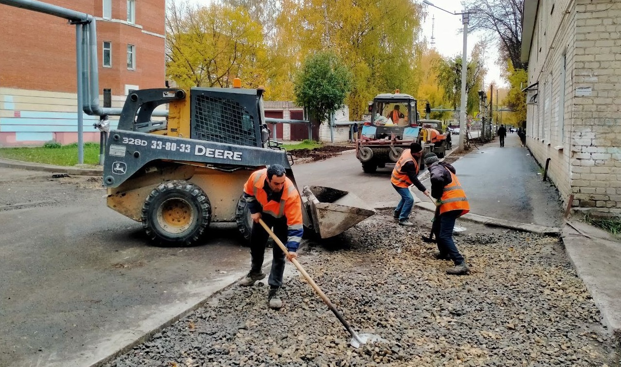Ремонт улицы Чехова в Йошкар-Оле закончат к концу недели
