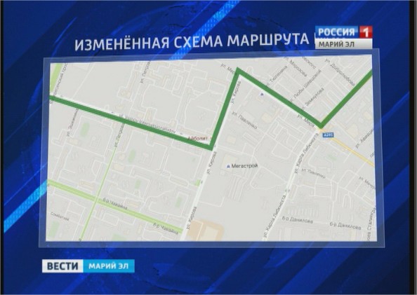 Йошкар ола схема транспорта