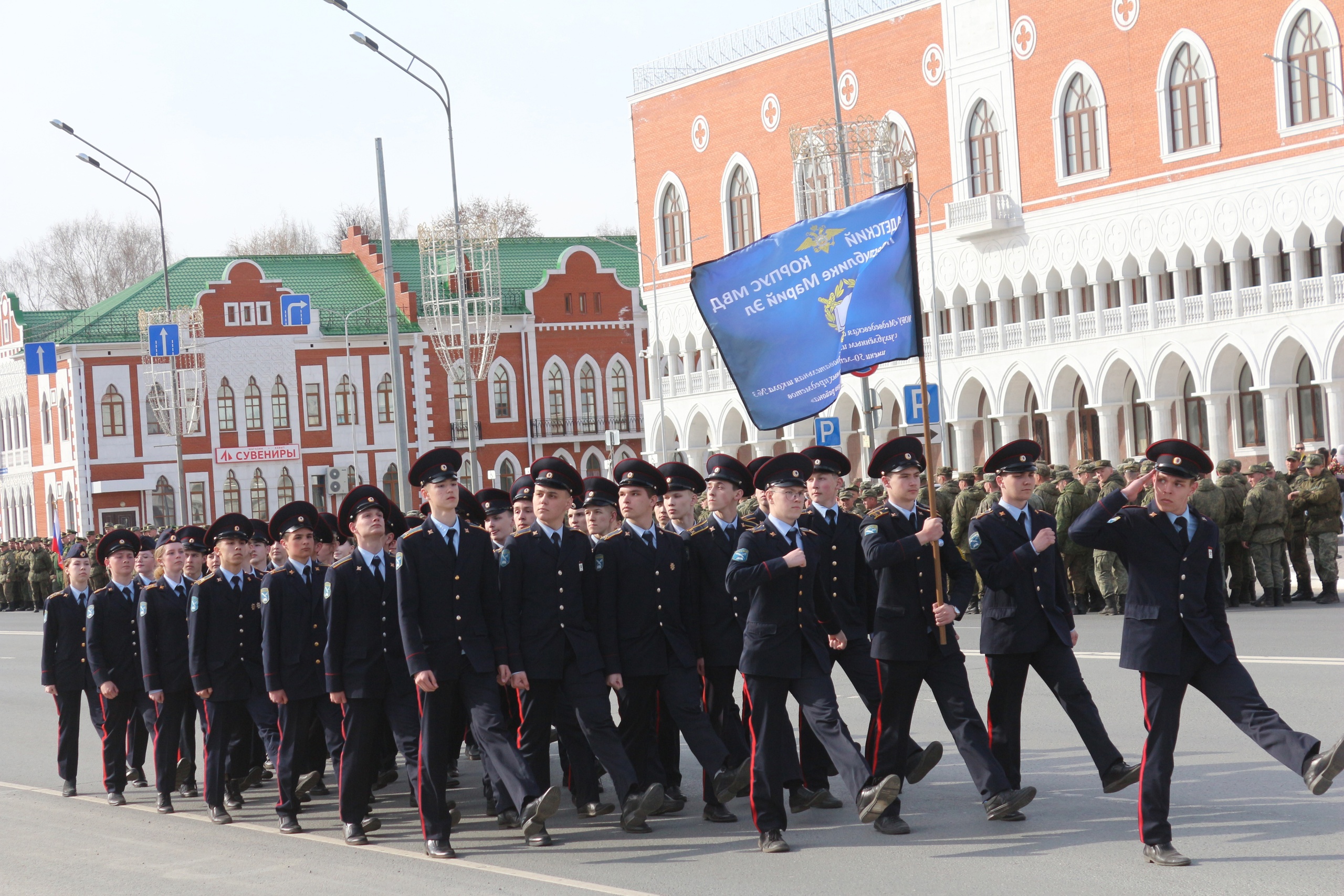 В Йошкар-Оле продолжатся репетиции Парада Победы и ограничения движения  транспорта - ГТРК