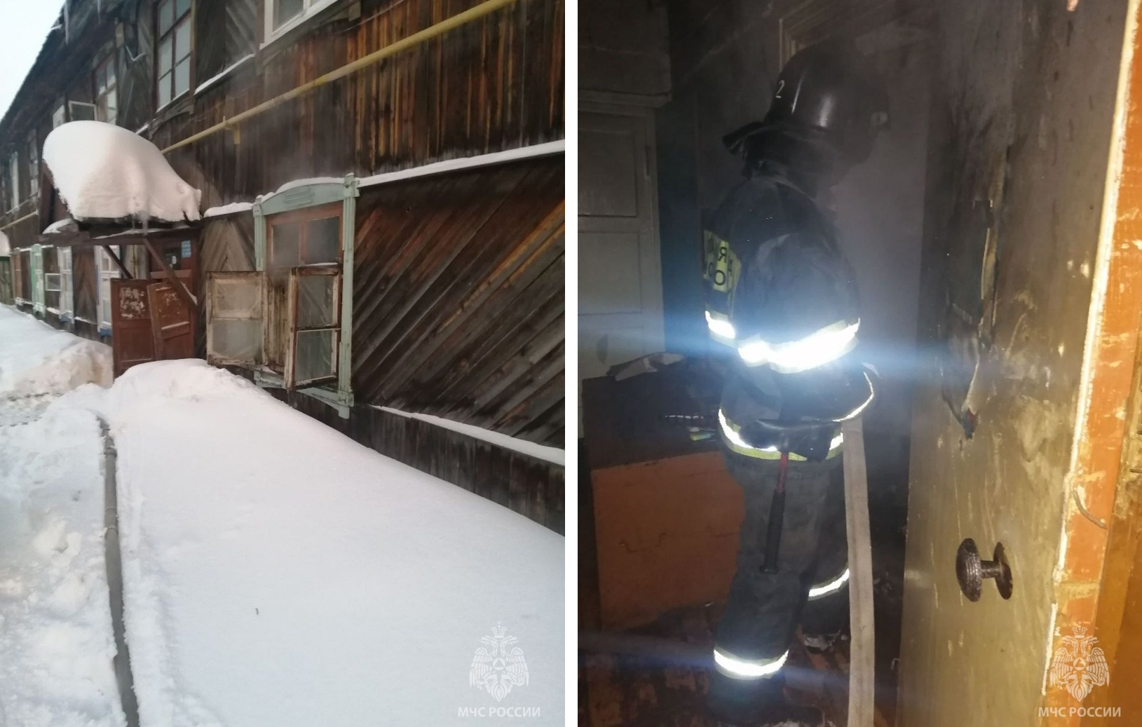 Пожарные эвакуировали жителей многоквартирного дома в Йошкар-Оле