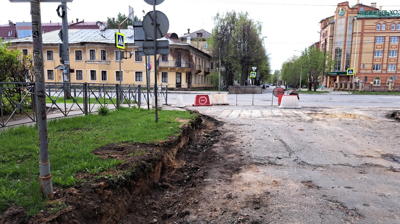 В Йошкар-Оле начали ремонт улицы Волкова - ГТРК Марий Эл 02.05.2023