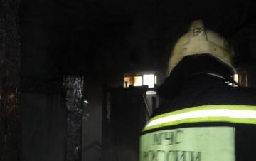 17 пожарных тушили частные постройки в поселке Руэме Марий  Эл